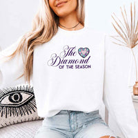 May include The Diamond of the Season crewneck sweatshirt with Regency BookTok graphic and cozy unisex fit