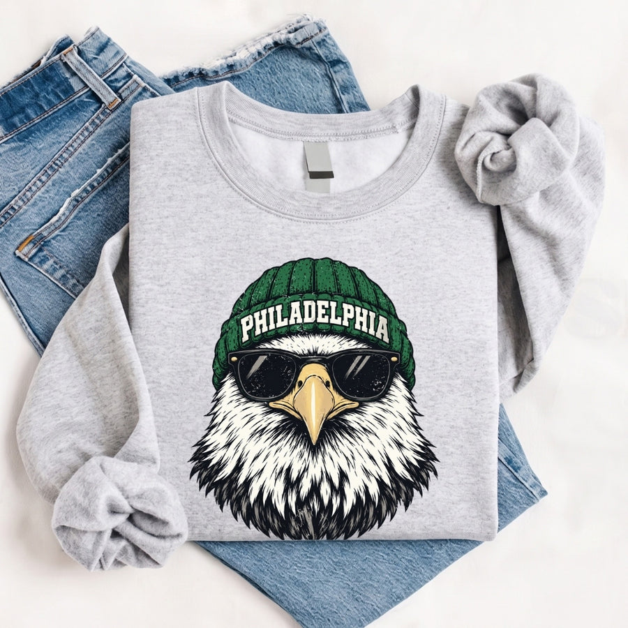 Vintage Football Season Mascots City Unisex Sweatshirt