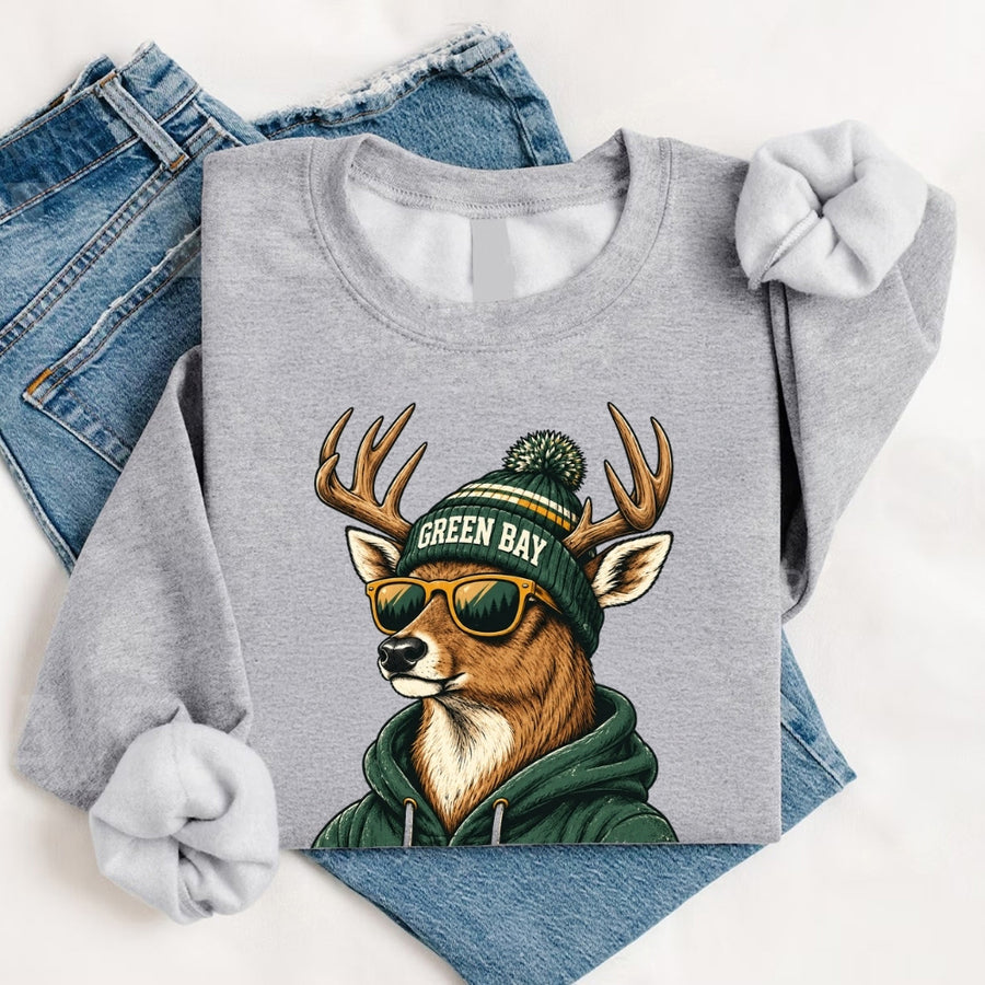 May include a Vintage Football Season Mascots City Unisex Sweatshirt featuring a retro-inspired football mascot and city design.