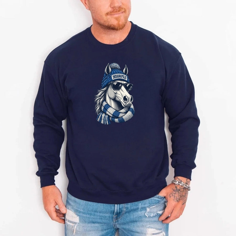 May include a Vintage Football Season Mascots City Unisex Sweatshirt featuring a retro-inspired football mascot and city design.