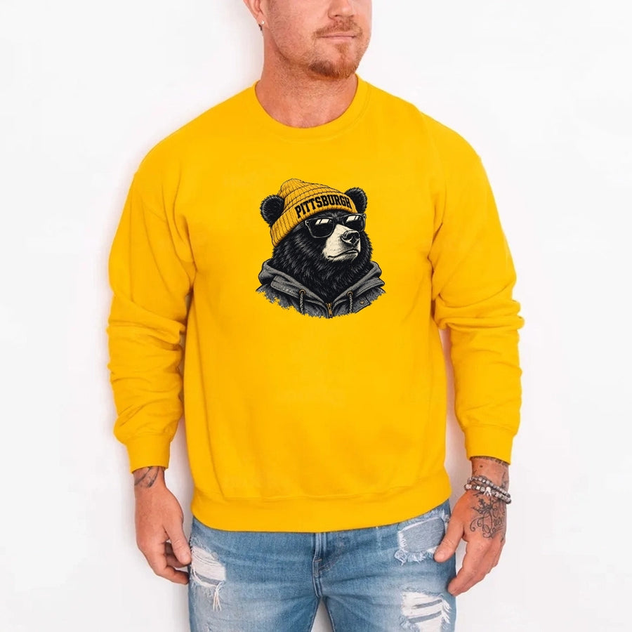 May include a Vintage Football Season Mascots City Unisex Sweatshirt featuring a retro-inspired football mascot and city design.