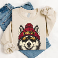 Vintage Football Season Mascots City Unisex Sweatshirt