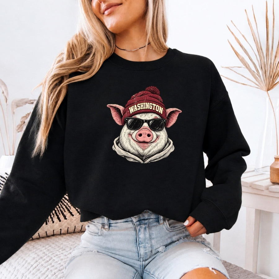 May include a Vintage Football Season Mascots City Unisex Sweatshirt featuring a retro-inspired football mascot and city design.