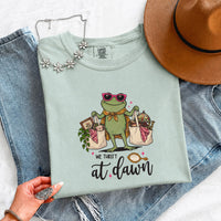 We Thrift at Dawn Comfort Colors T-Shirt