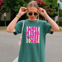 May include a What If It All Works Out Comfort Colors T-Shirt featuring an uplifting inspirational statement design.