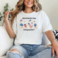 Firequacker Goose Patriotic Tee – Unique Funny 4th of July Shirt for Independence Day