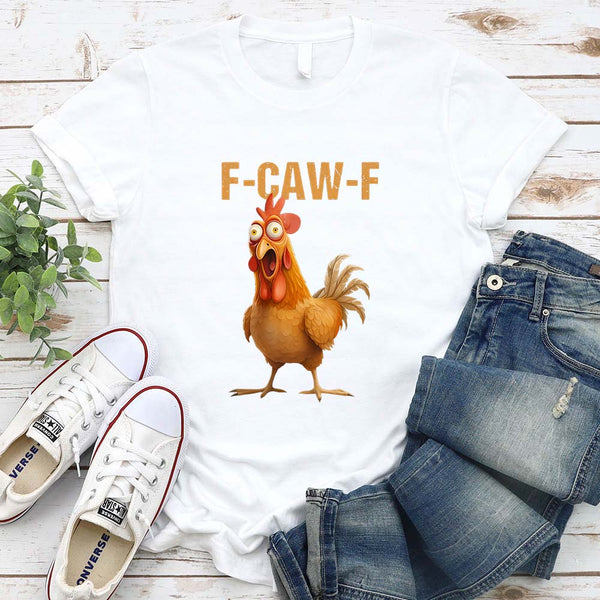 Funny F-Caw-F Rooster Unisex T-Shirt