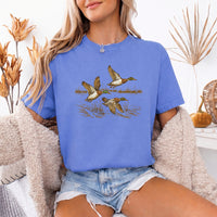 May include a Wild Mallard Ducks Comfort Colors T-Shirt featuring a nature-inspired mallard duck design, perfect for birdwatchers, duck lovers, wildlife fans, and outdoor enthusiasts.