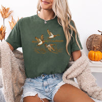 May include a Wild Mallard Ducks Comfort Colors T-Shirt featuring a nature-inspired mallard duck design, perfect for birdwatchers, duck lovers, wildlife fans, and outdoor enthusiasts.