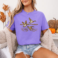 May include a Wild Mallard Ducks Comfort Colors T-Shirt featuring a nature-inspired mallard duck design, perfect for birdwatchers, duck lovers, wildlife fans, and outdoor enthusiasts.