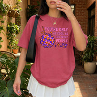May include a You're Only as Cool as You Treat People Comfort Colors T-Shirt featuring a positive kindness-inspired statement design.