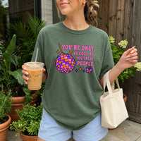 May include a You're Only as Cool as You Treat People Comfort Colors T-Shirt featuring a positive kindness-inspired statement design.