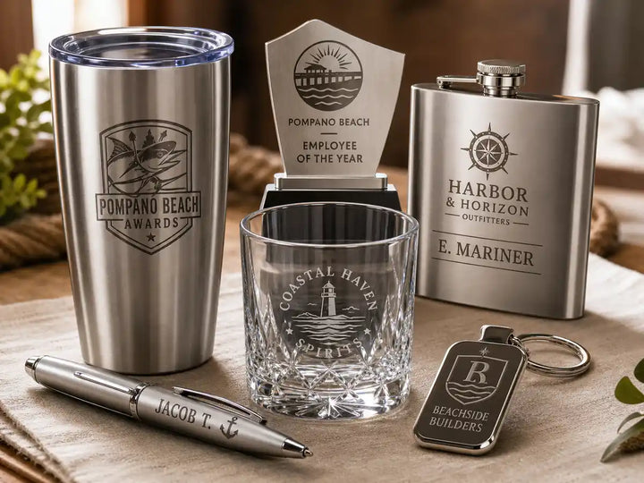 Custom Engraving in Pompano Beach — Adorb Custom Tees