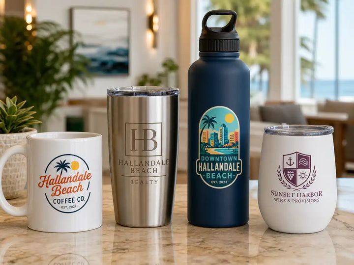 Custom Mugs & Drinkware in Hallandale Beach — Adorb Custom Tees