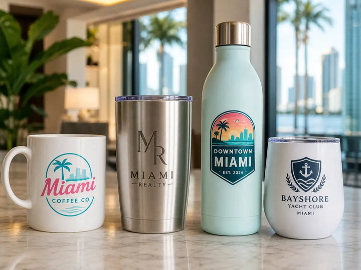Custom Mugs & Drinkware in Miami — Adorb Custom Tees