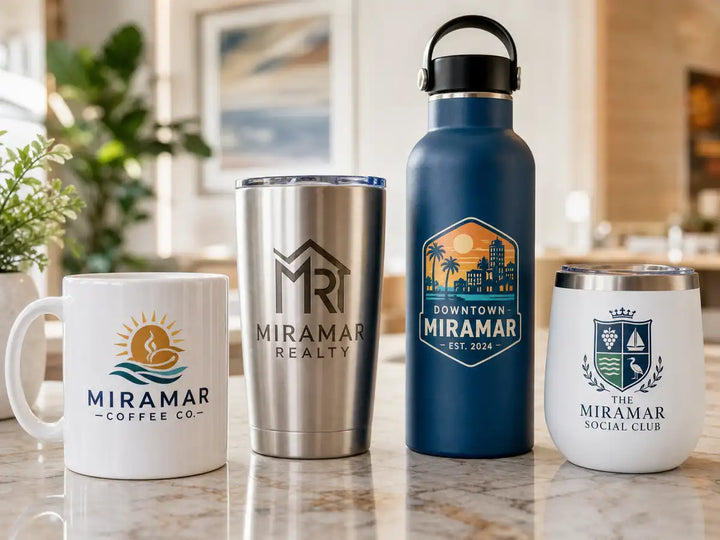 Custom Mugs & Drinkware in Miramar — Adorb Custom Tees