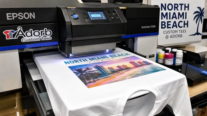 Custom t-shirt printing in North Miami Beach, Florida — Adorb Custom Tees
