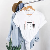 May include Bach Crew Bride To Be Party Bachelorette V-Neck T-Shirt, with matching designs for the bride and bridal squad.