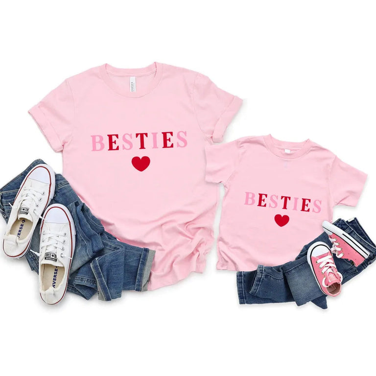 Besties Mom And Me Tee