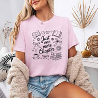 Just One More Chapter Comfort Colors Shirt - Book Lover Tee