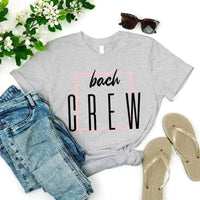 May include Green matching Bride & Crew Tees for bachelorette parties, designed for coordinated fun and photo moments.