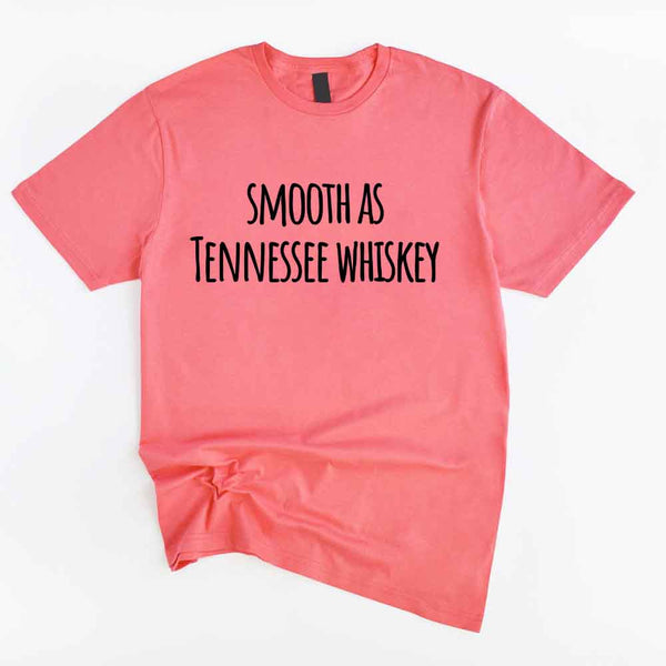 Smooth As Tenessee Whiskey Couple Tee