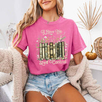 Comfort Colors I Have No Shelf Control – Funny Book Lover Tee