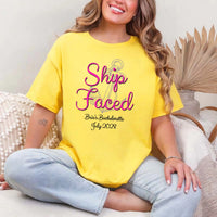 May include Daisy custom bridal shirt for bride and crew with nautical bachelorette party design, personalized matching tees for bride squad, bridesmaids, beach trip, boat party, and wedding celebration.