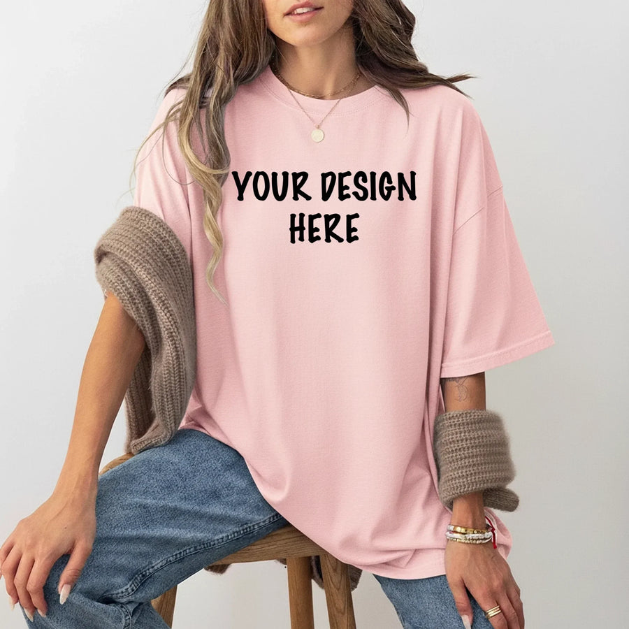 May include a blank unisex Gildan Softstyle short sleeve t-shirt in cotton fabric, ready for customization with printed or embroidered designs.