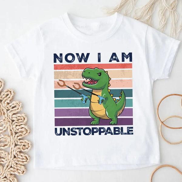 Customizer - $12 TUESDAY | T Rex Now I Am Unstoppable Funny Tee