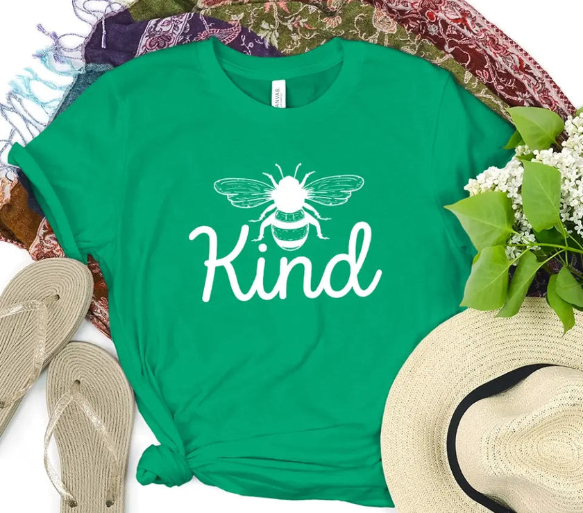 Customizer - Bee Kind - Be Kind With Bee T-shirt