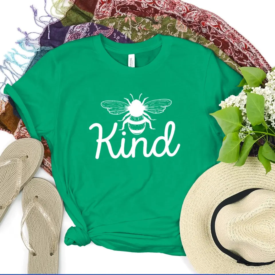 Customizer - Bee Kind - Be Kind With Bee T-shirt