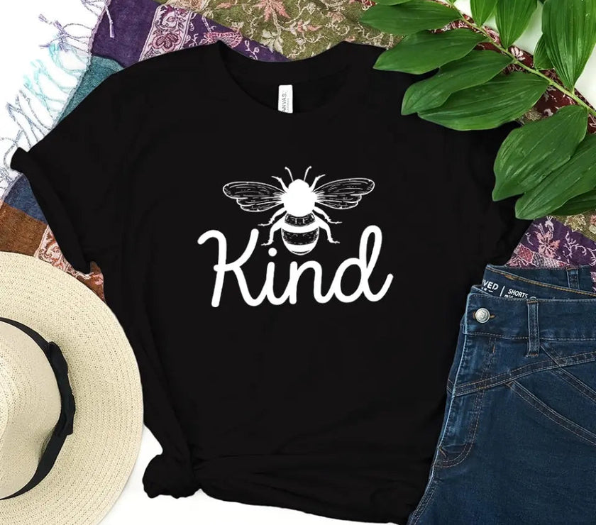 Customizer - Bee Kind - Be Kind With Bee T-shirt