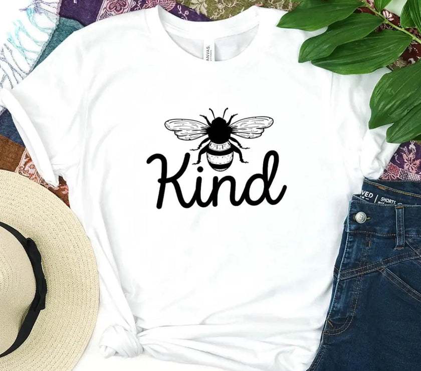 Customizer - Bee Kind - Be Kind With Bee T-shirt