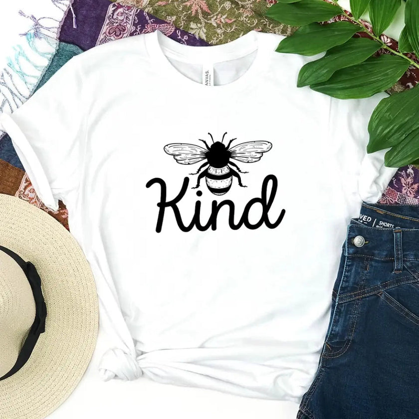 Customizer - Bee Kind - Be Kind With Bee T-shirt