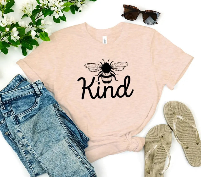 Customizer - Bee Kind - Be Kind With Bee T-shirt