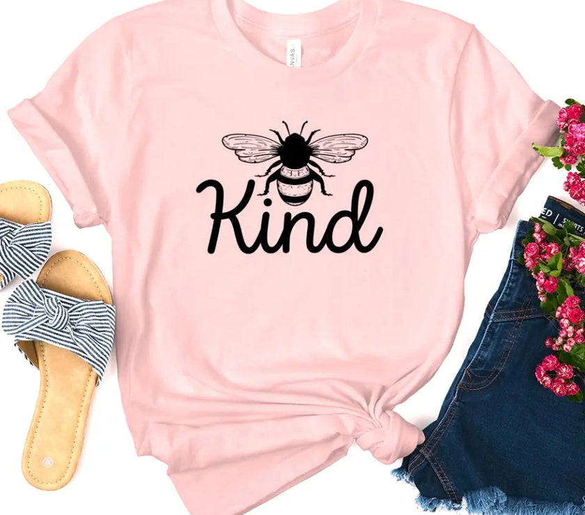 Customizer - Bee Kind - Be Kind With Bee T-shirt