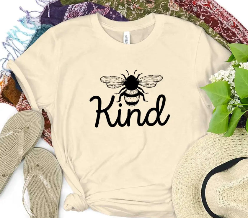 Customizer - Bee Kind - Be Kind With Bee T-shirt