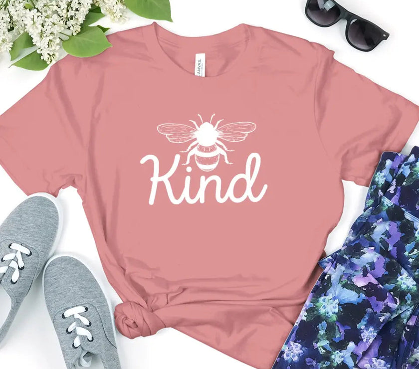 Customizer - Bee Kind - Be Kind With Bee T-shirt