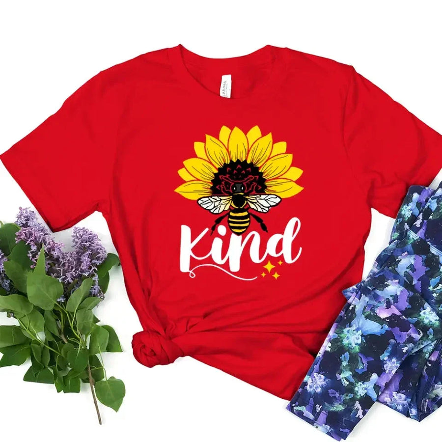 Customizer - Bee Kind Sunflower - Be Kind Tee