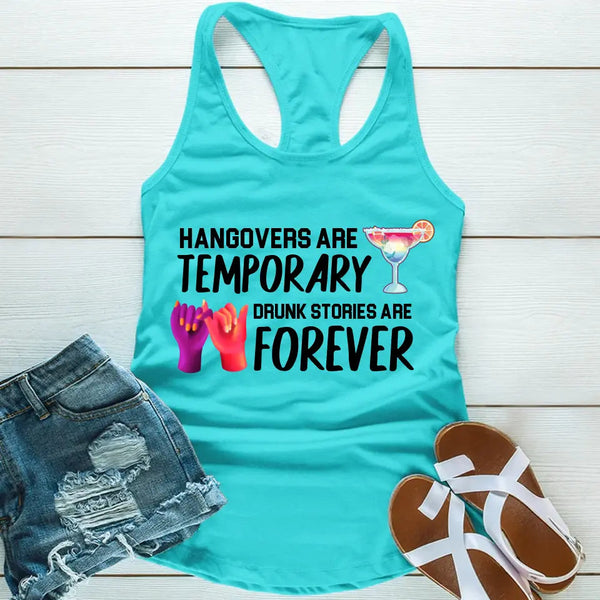 Customizer - Best Friends Bachelorette Drunk Stories Are Forever Tank Top