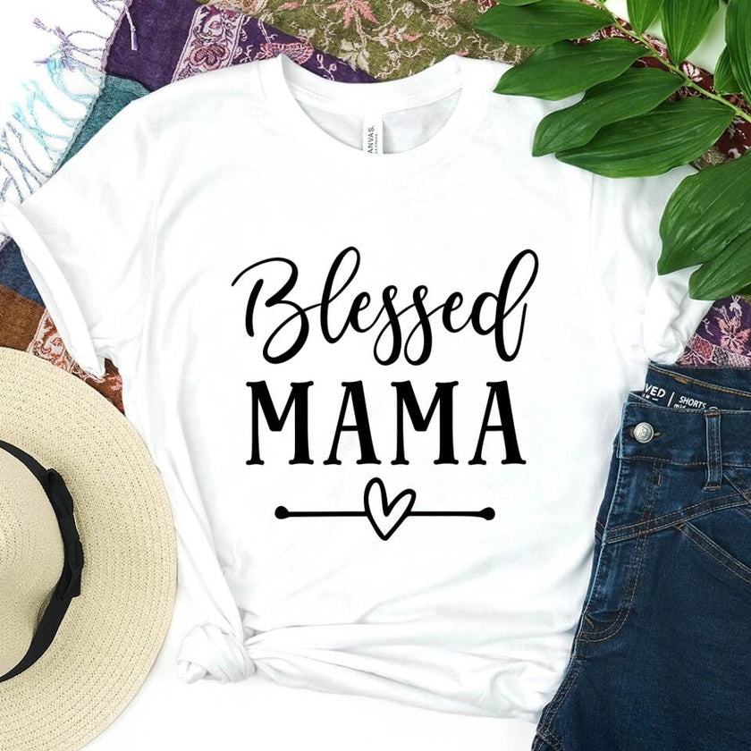 Customizer - Blessed Mama/Mama's Blessing Tee