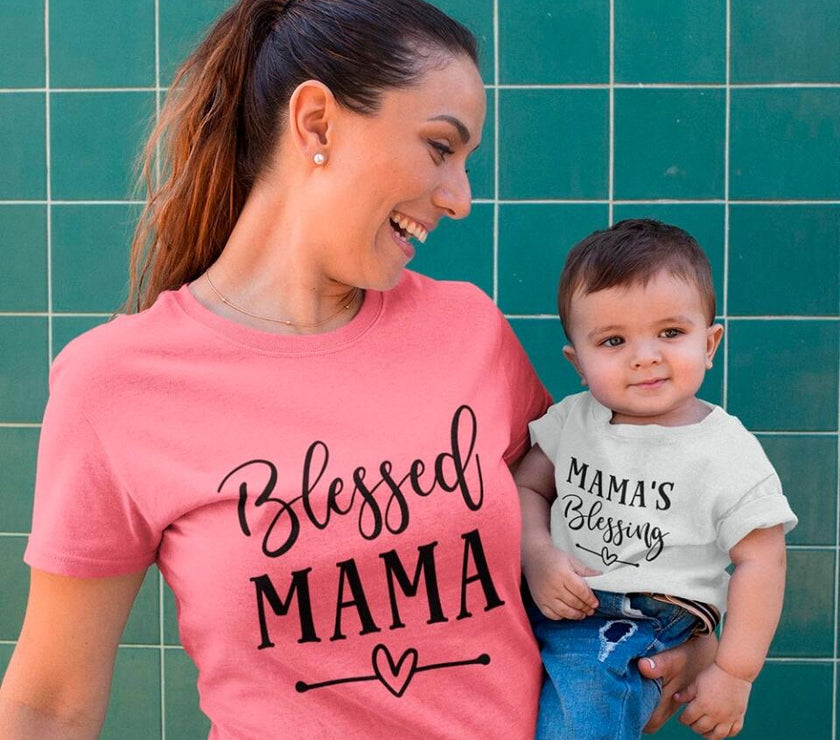 Customizer - Blessed Mama/Mama's Blessing Tee