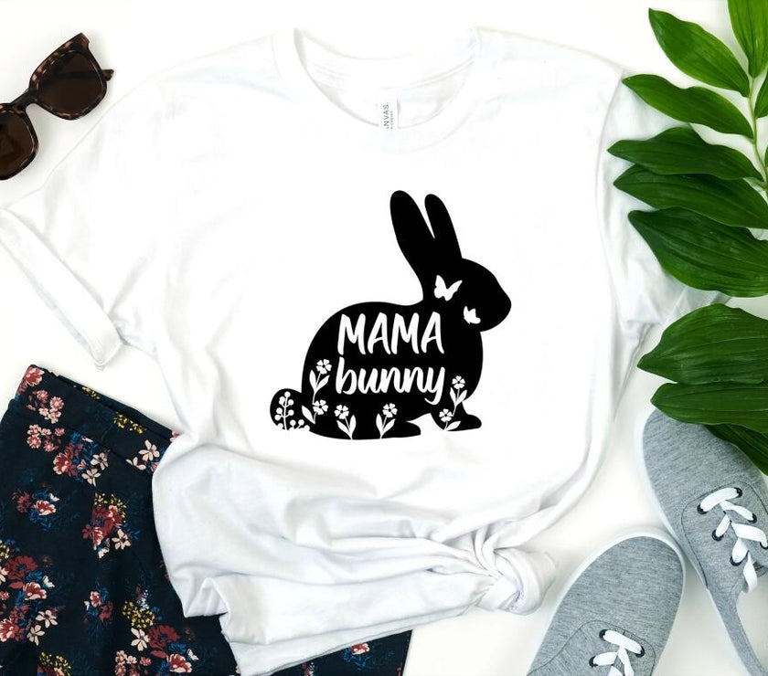 Customizer - Bunny Tee - Mom And Me Easter Tee