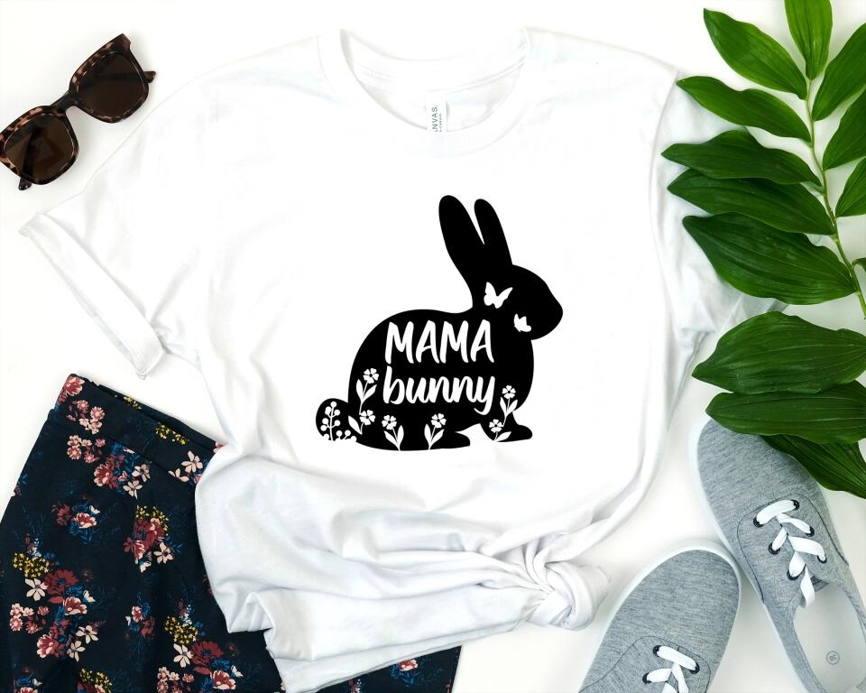 Customizer - Bunny Tee - Mom And Me Easter Tee