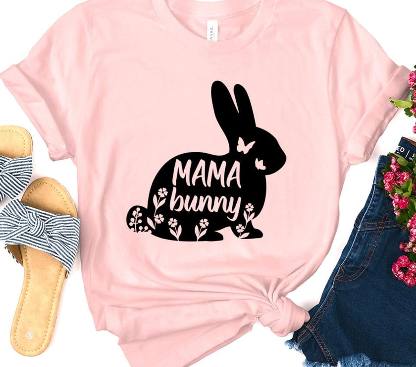 Customizer - Bunny Tee - Mom And Me Easter Tee