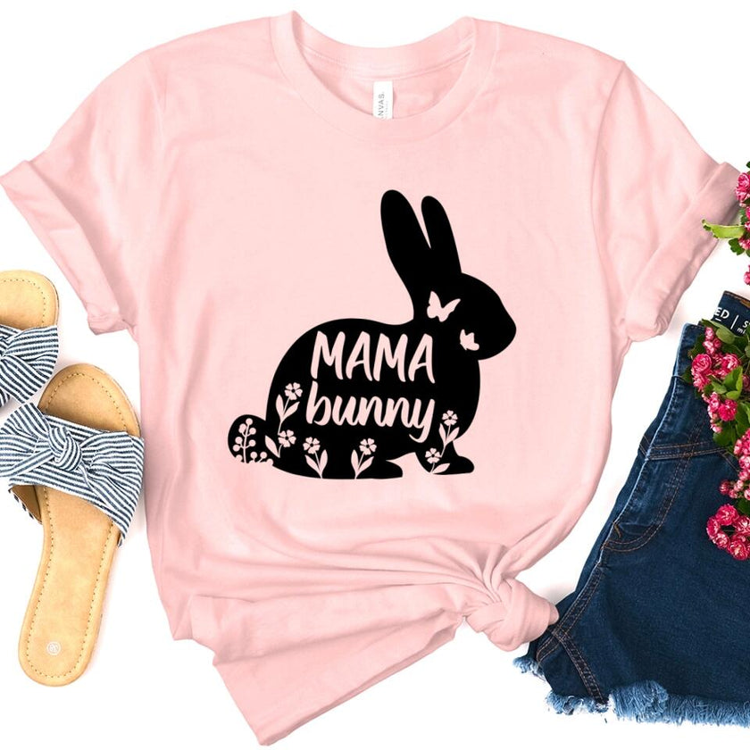 Customizer - Bunny Tee - Mom And Me Easter Tee