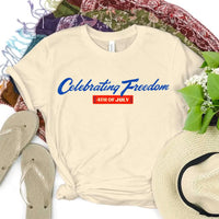 Customizer - Celebrating Freedom 4th Of July T-shirt