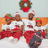 Customizer - Christmas Mama Bear Family Tee