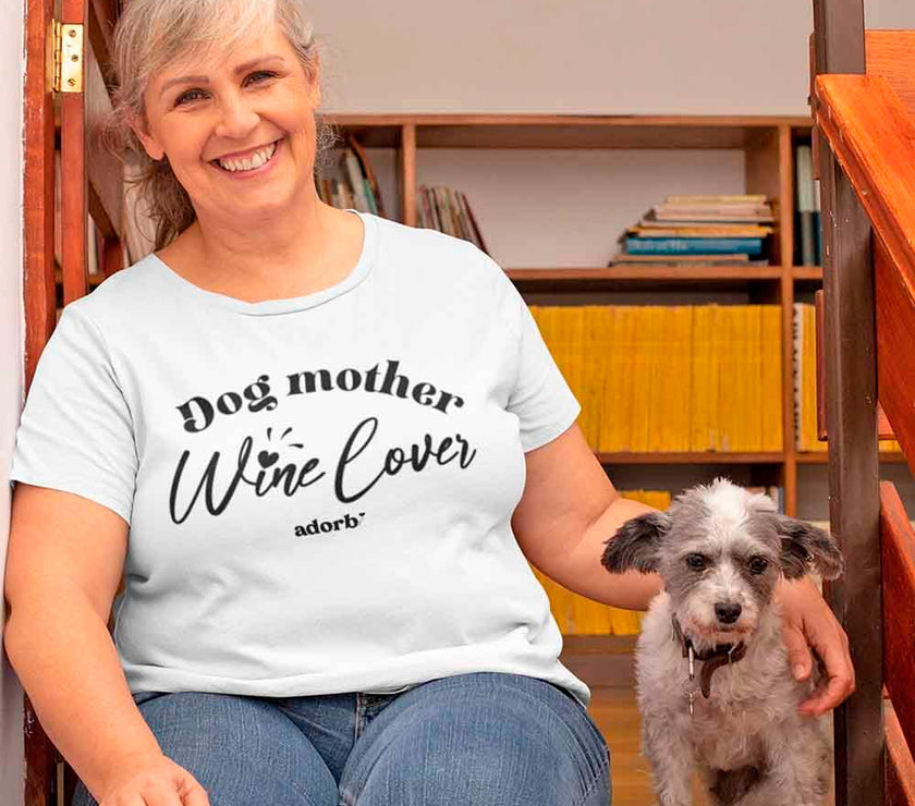 Customizer - Dog Mother Wine Lover T-shirt